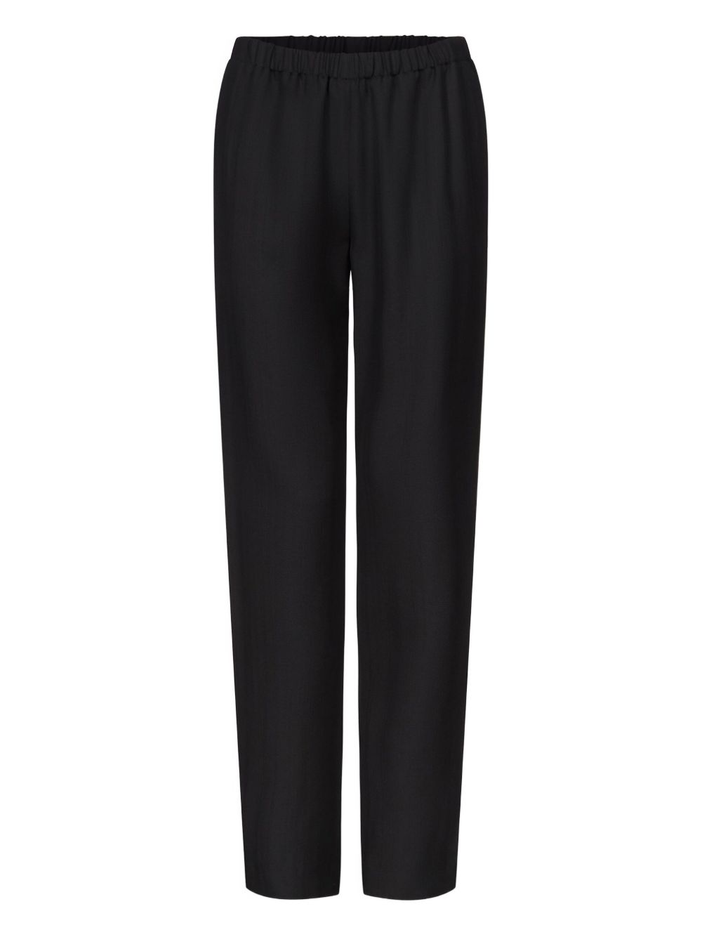 Pantaloni elasticizzati Scot in nero Loulou de saison - donna 