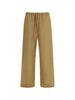 Pantaloni Serolds dritti in marrone Loulou de saison - donna