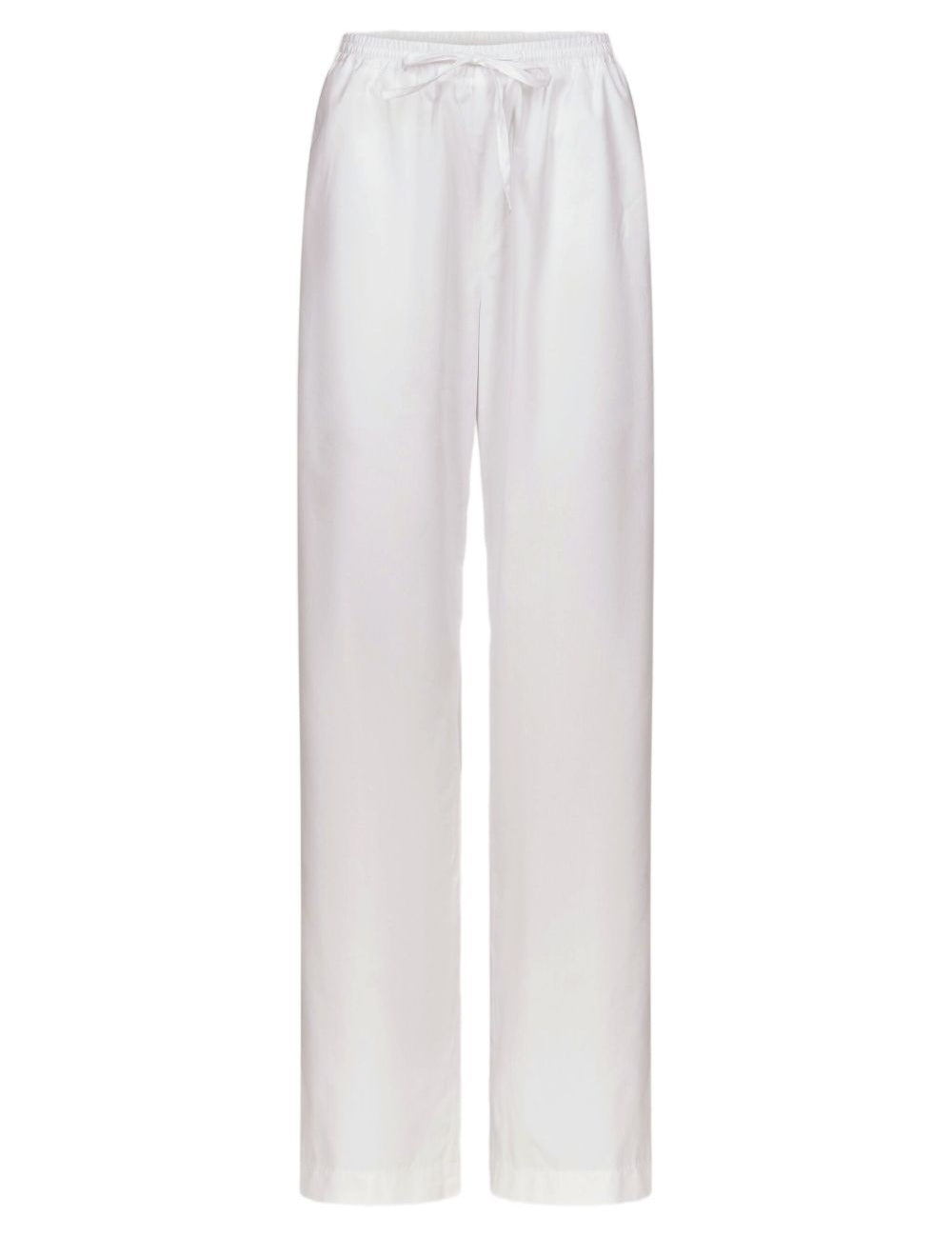 Pantaloni Sero LDS con coulisse in bianco Loulou de saison - donna 