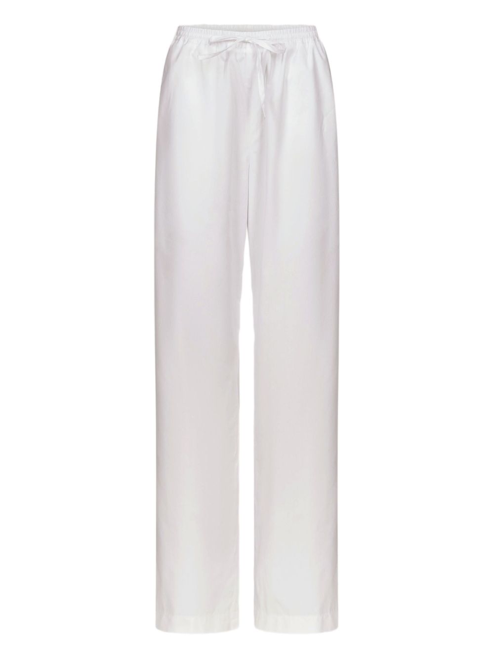 Pantaloni Sero LDS con coulisse in bianco Loulou de saison - donna 