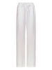 Sero LDS Trousers with Drawstring in White Loulou de saison - women
