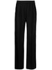 Takaroa trousers in black Loulou de saison - women's