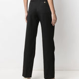 Pantaloni Takaroa in nero Loulou de saison - donna 