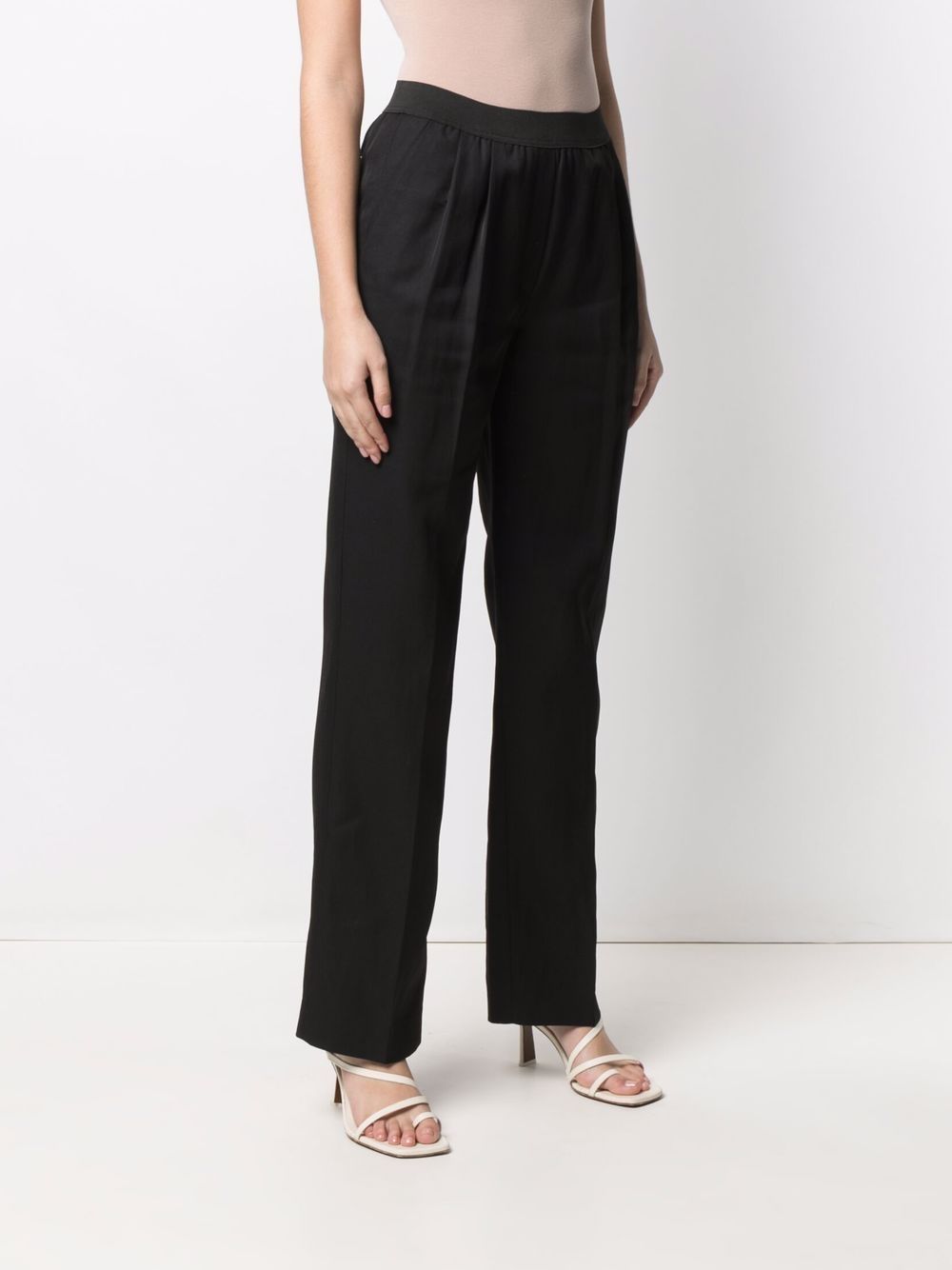 Pantaloni Takaroa in nero Loulou de saison - donna 