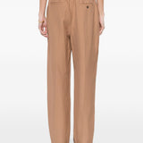 Pantaloni plissé in beige Loulou de saison - donna 