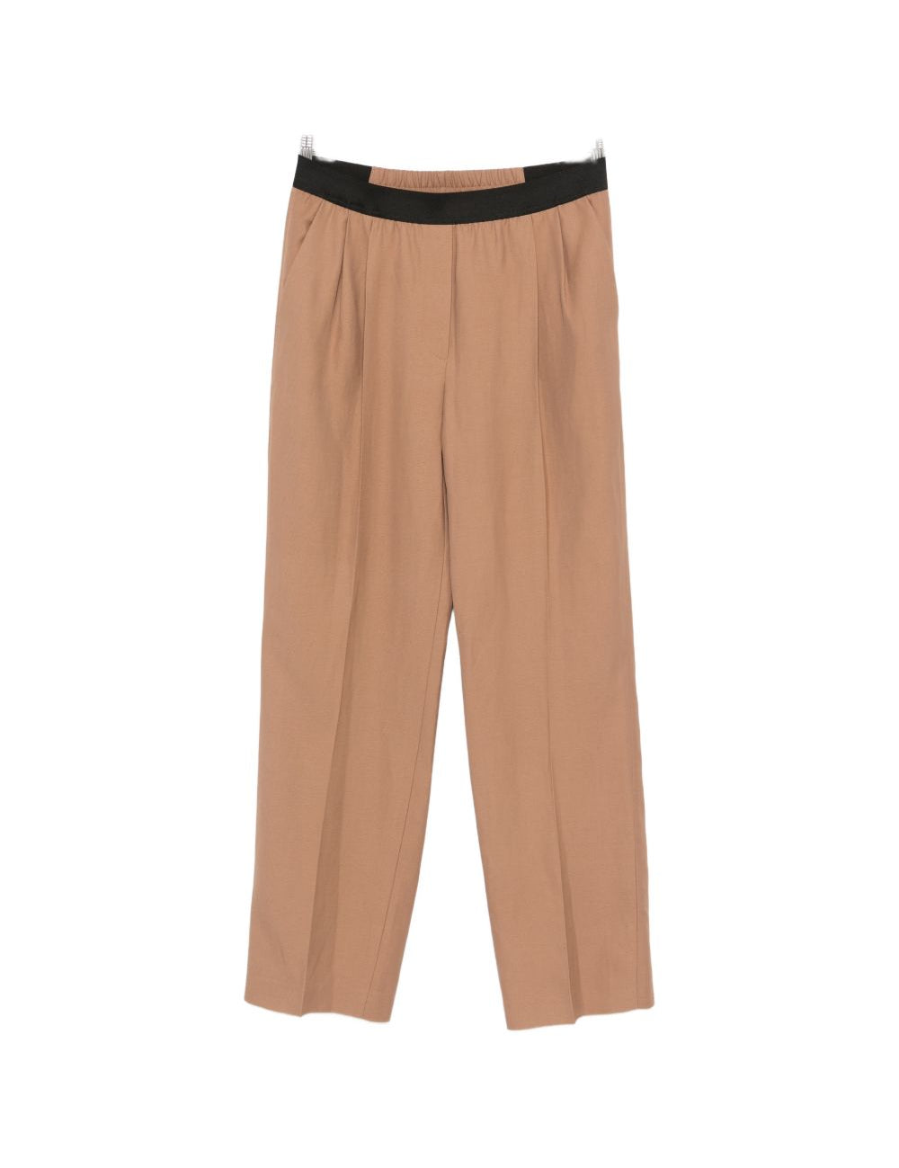 Pantaloni plissé in beige Loulou de saison - donna 