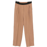 Pantaloni plissé in beige Loulou de saison - donna 