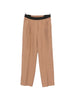 Pantaloni plissé in beige Loulou de saison - donna