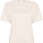 T-shirt con logo Telanto in rosa Loulou de saison - donna 