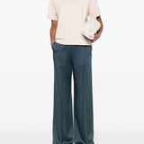 T-shirt con logo Telanto in rosa Loulou de saison - donna 