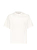 T-shirt in cotone girocollo in bianco Loulou de saison - donna
