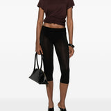 Leggings capri in nero Magda Butrym - donna 