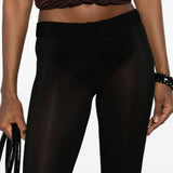 Leggings capri in nero Magda Butrym - donna 
