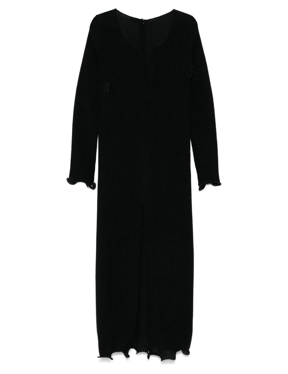 Abito lungo con applicazioni floreali in nero Magda butrym - uomo 