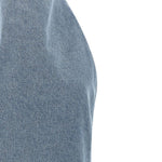 Mini abito con fiore in denim in blu Magda butrym - uomo 