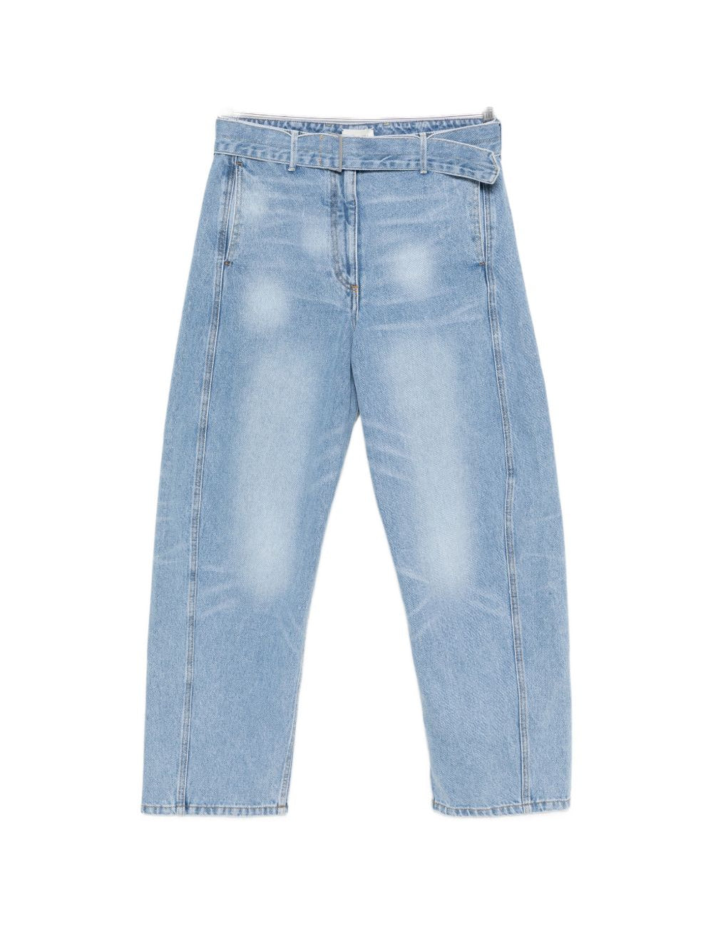 Jeans con cintura in blu Magda butrym - donna 