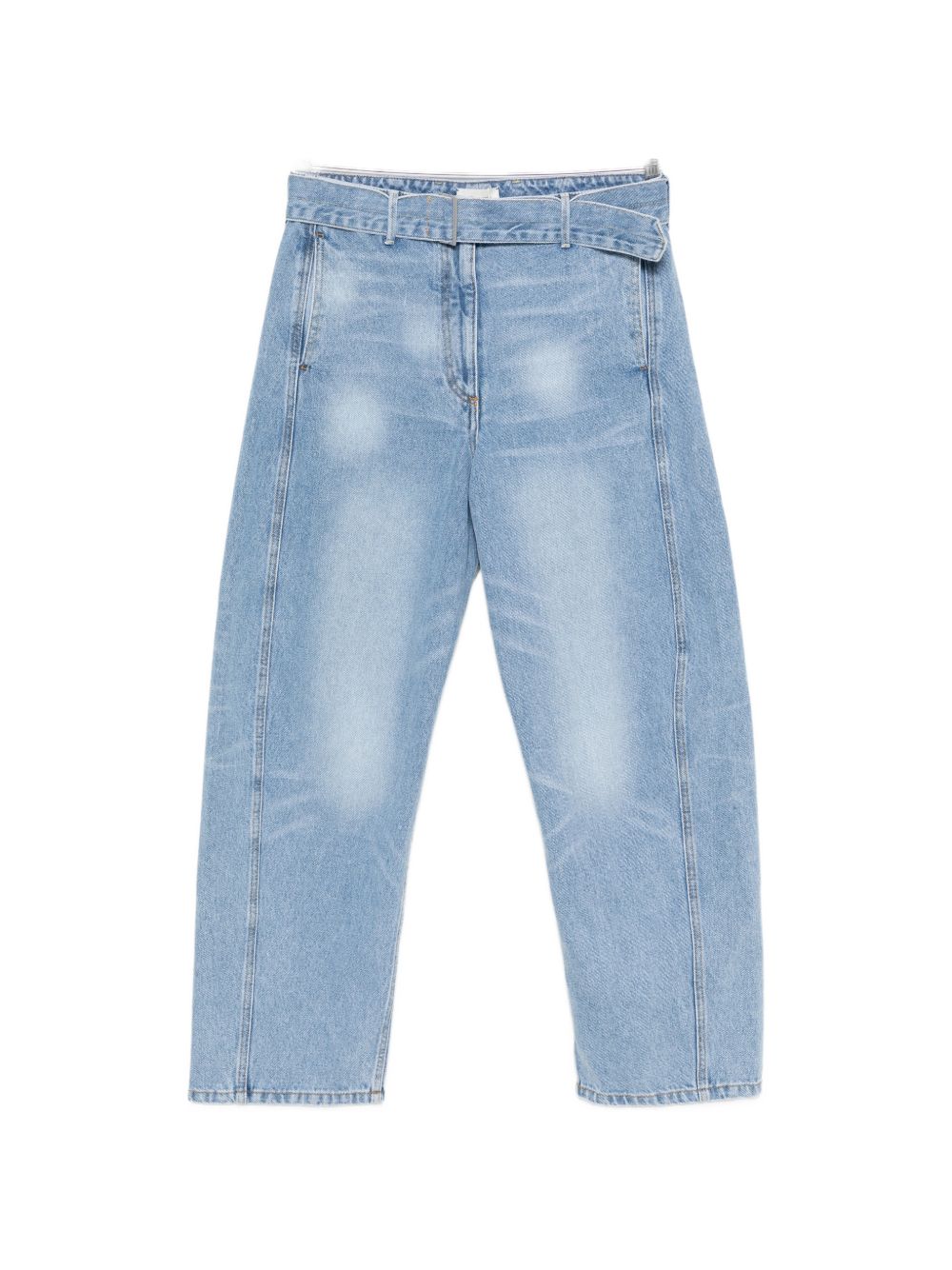 Jeans con cintura in blu Magda butrym - donna 