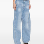Jeans con cintura in blu Magda butrym - donna 