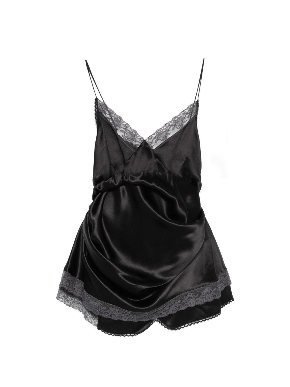 Abito mini con pizzo in nero Magda butrym - donna 