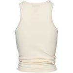 Canotta con nodo in bianco Magda butrym - donna 
