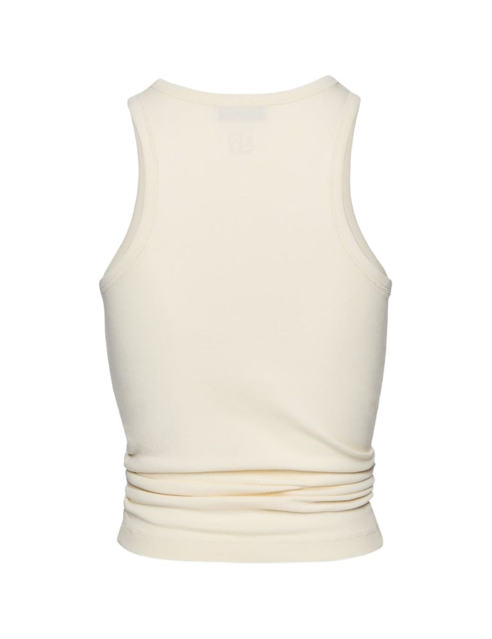 Canotta con nodo in bianco Magda butrym - donna 