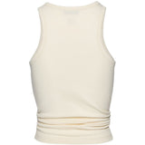 Canotta con nodo in bianco Magda butrym - donna 