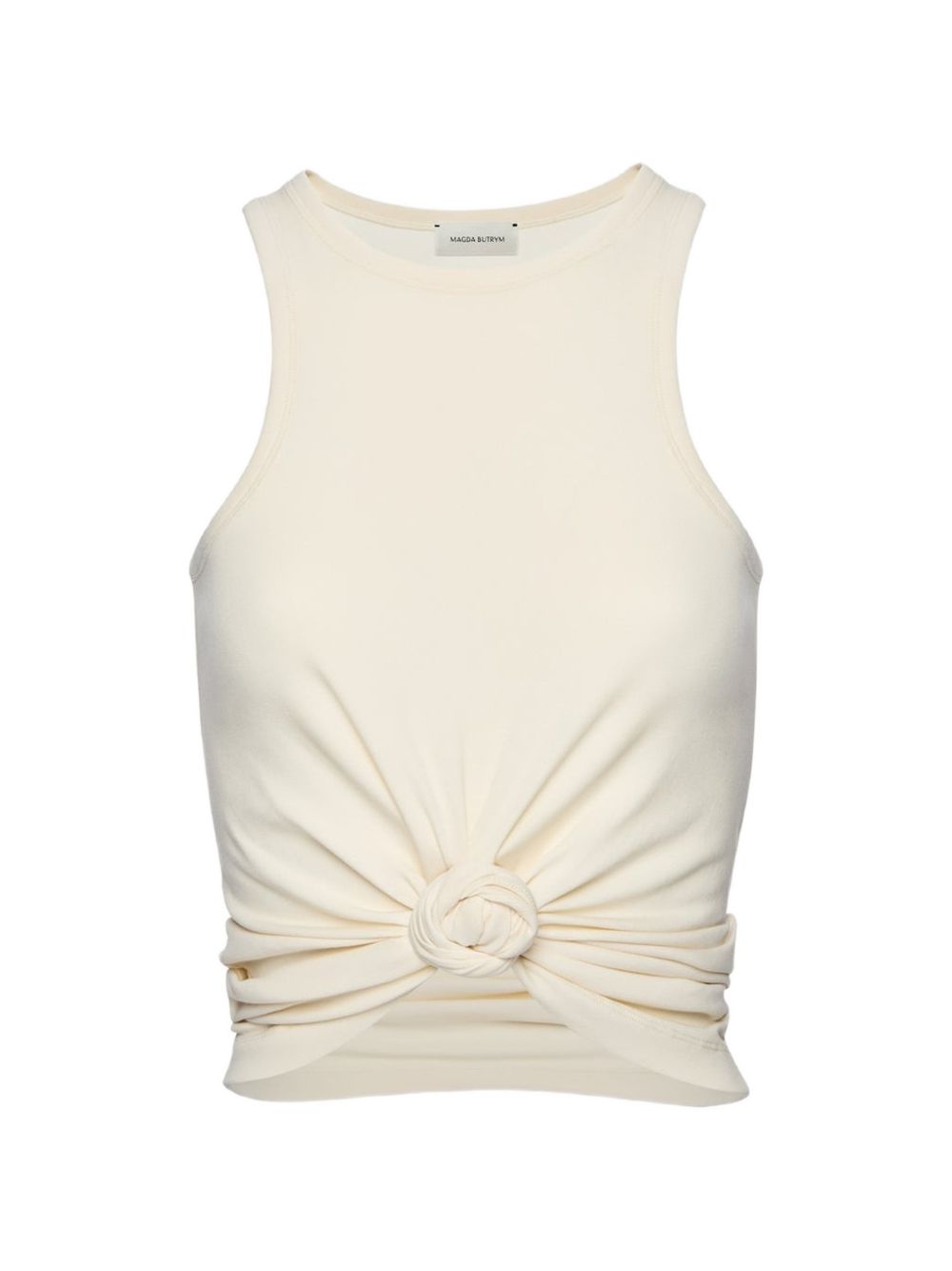 Canotta con nodo in bianco Magda butrym - donna 