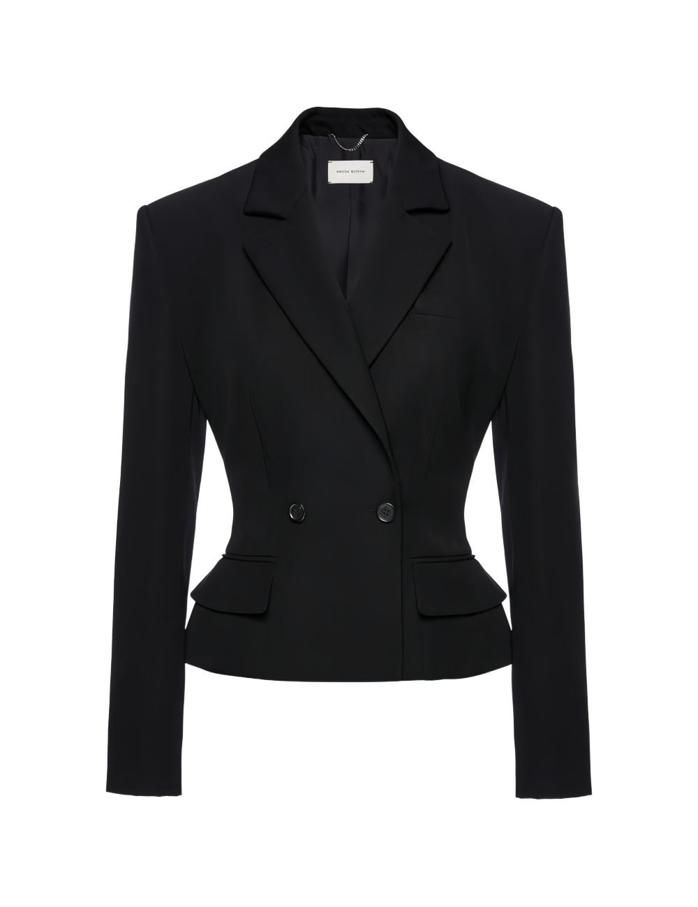 Blazer doppiopetto aderente in nero Magda butrym - donna 