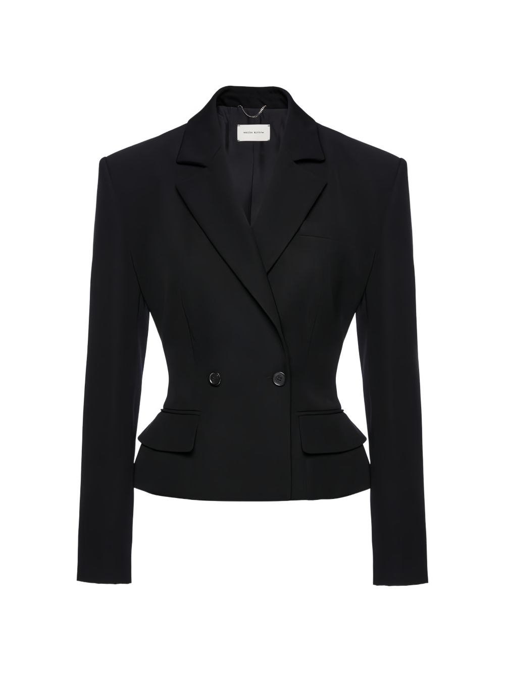 Blazer doppiopetto aderente in nero Magda butrym - donna 