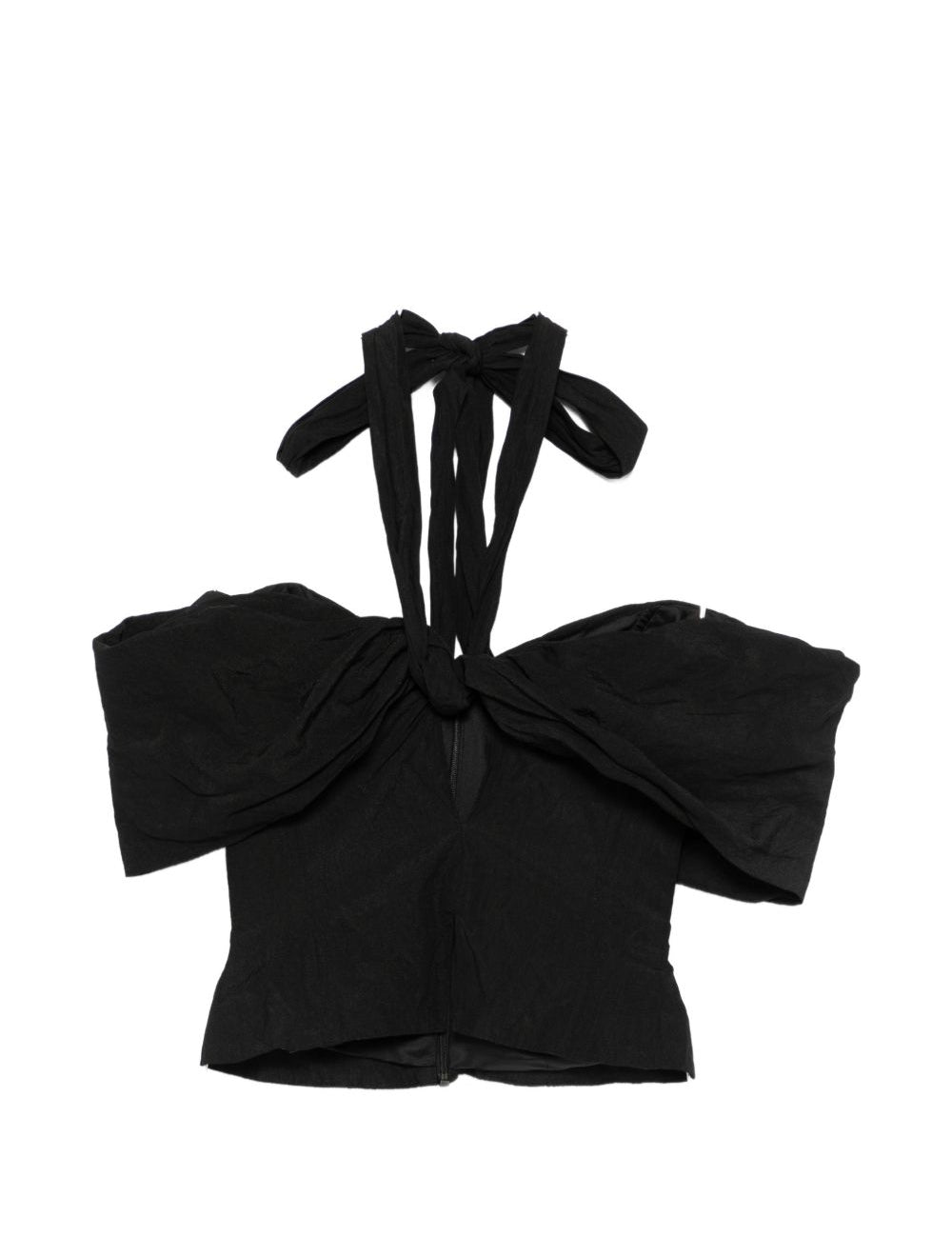 Top con spalle scoperte in nero Magda butrym - donna 