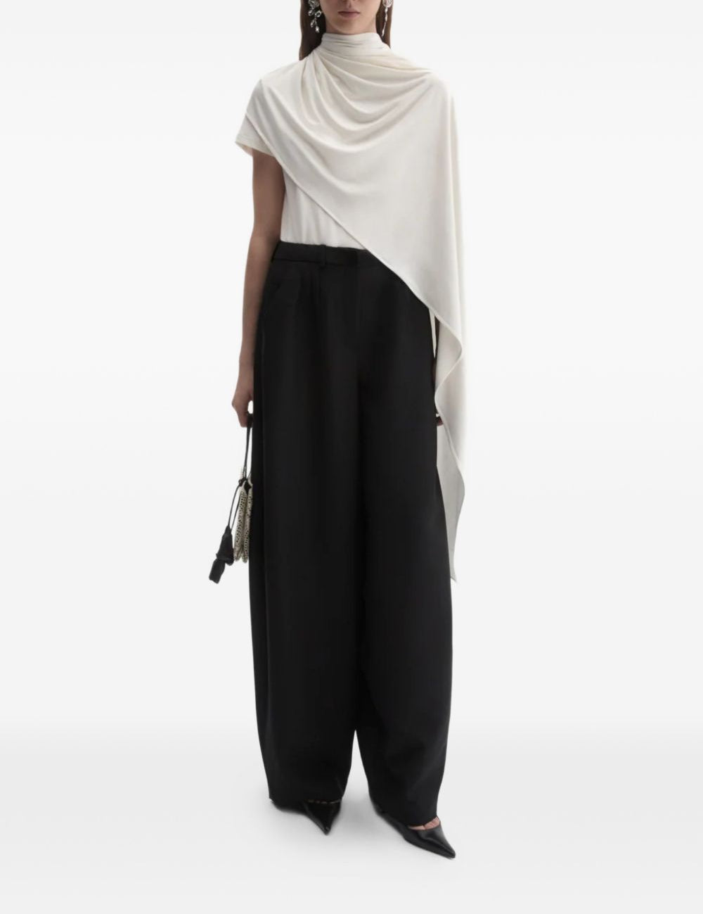Pantaloni a palloncino in nero Magda butrym - donna 