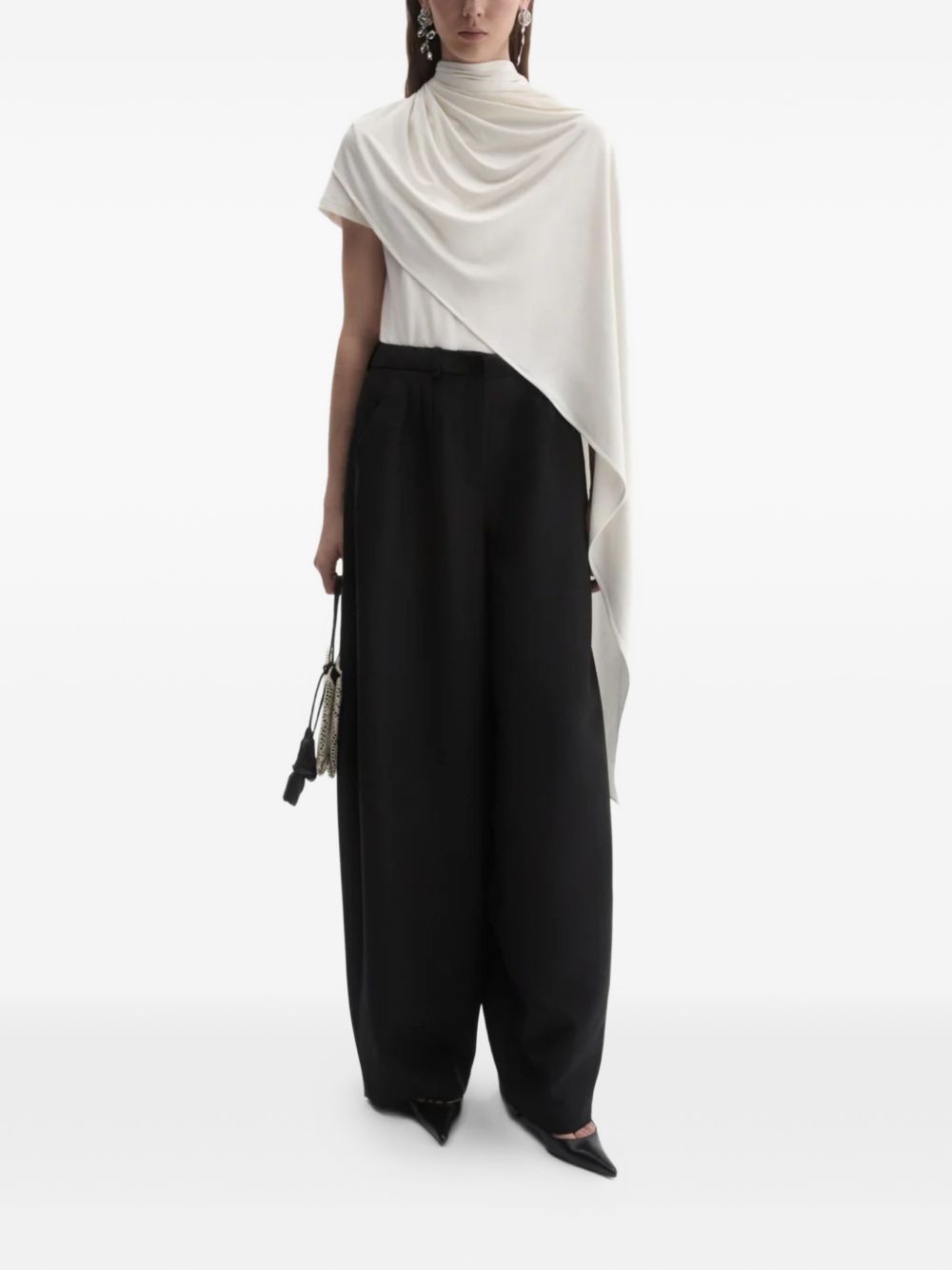 Pantaloni a palloncino in nero Magda butrym - donna 