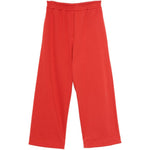Pantaloni con vita  elasticizzata in rosso Magda butrym - donna 