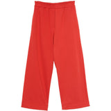 Pantaloni con vita  elasticizzata in rosso Magda butrym - donna 
