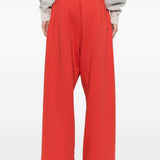 Pantaloni con vita  elasticizzata in rosso Magda butrym - donna 