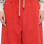 Pantaloni con vita  elasticizzata in rosso Magda butrym - donna 