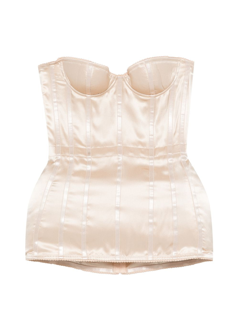 Corsetto di seta in avorio Magda butrym - donna 