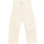 Jeans con cintura in avorio Magda butrym - donna 