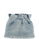 Gonna mini in denim blu Magda Butrym - donna 