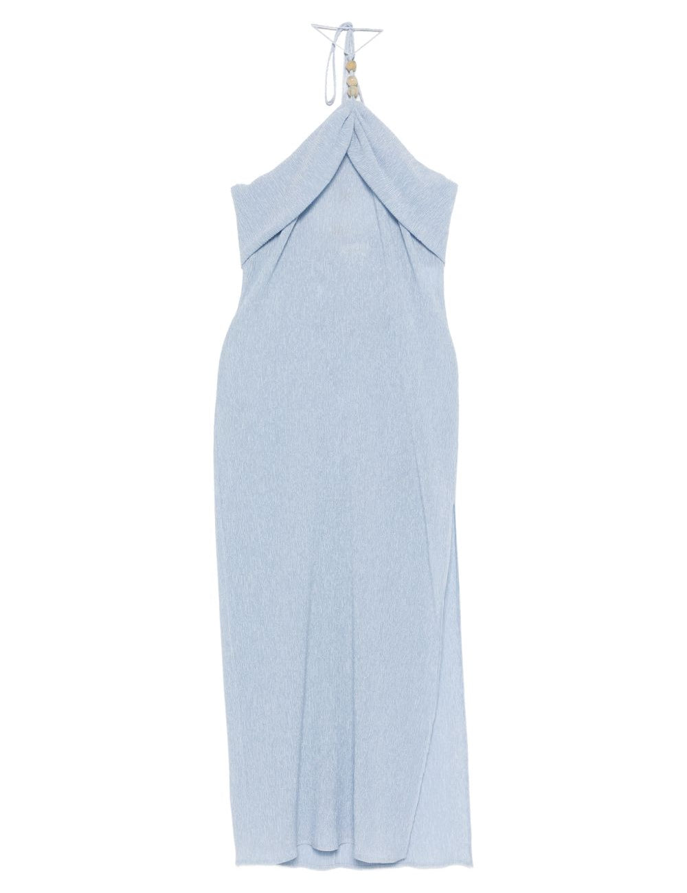 Abito midi drappeggiato in celeste Magda butrym - uomo 