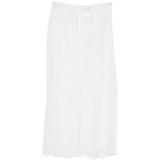 Gonna semi trasparente in bianco Magda Butrym - donna 