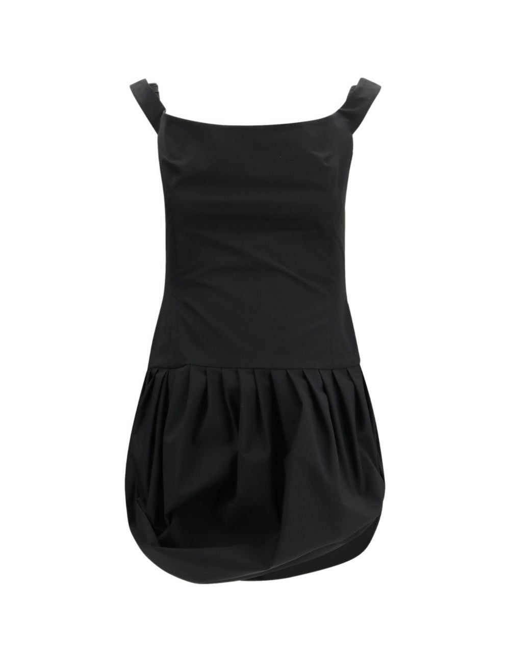 Abito mini con spalle scoperte in nero Magda butrym - uomo 