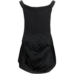 Abito mini con spalle scoperte in nero Magda butrym - uomo 