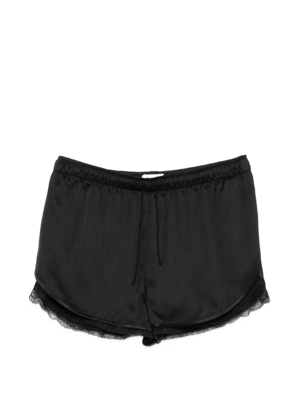 Pantaloncini con pizzo in nero Magda butrym - donna 