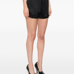 Pantaloncini con pizzo in nero Magda butrym - donna 