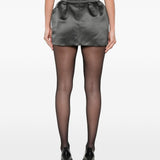 Gonna mini arricciata in grigio Magda Butrym - donna 
