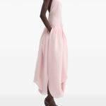 Abito con gonna drappeggiata in rosa Magda butrym - donna 
