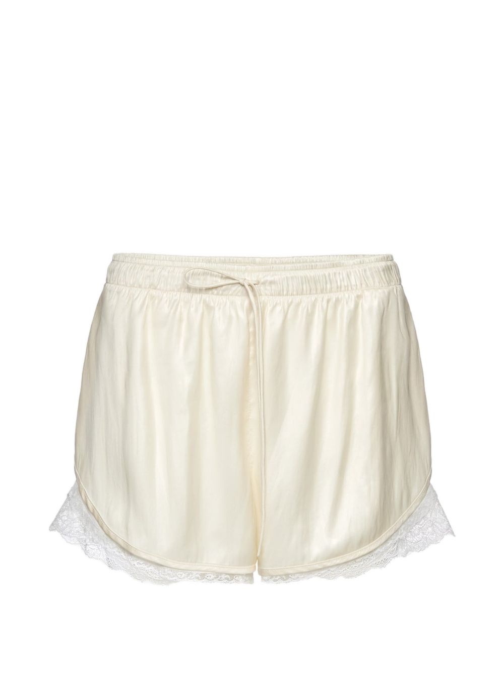 Shorts in pizzo in avorio Magda Butrym - donna 