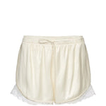 Shorts in pizzo in avorio Magda Butrym - donna 