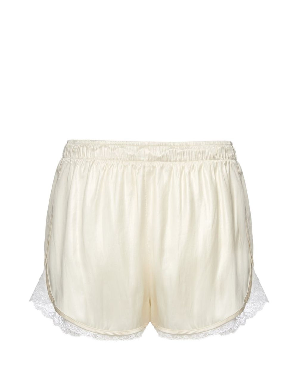 Shorts in pizzo in avorio Magda Butrym - donna 